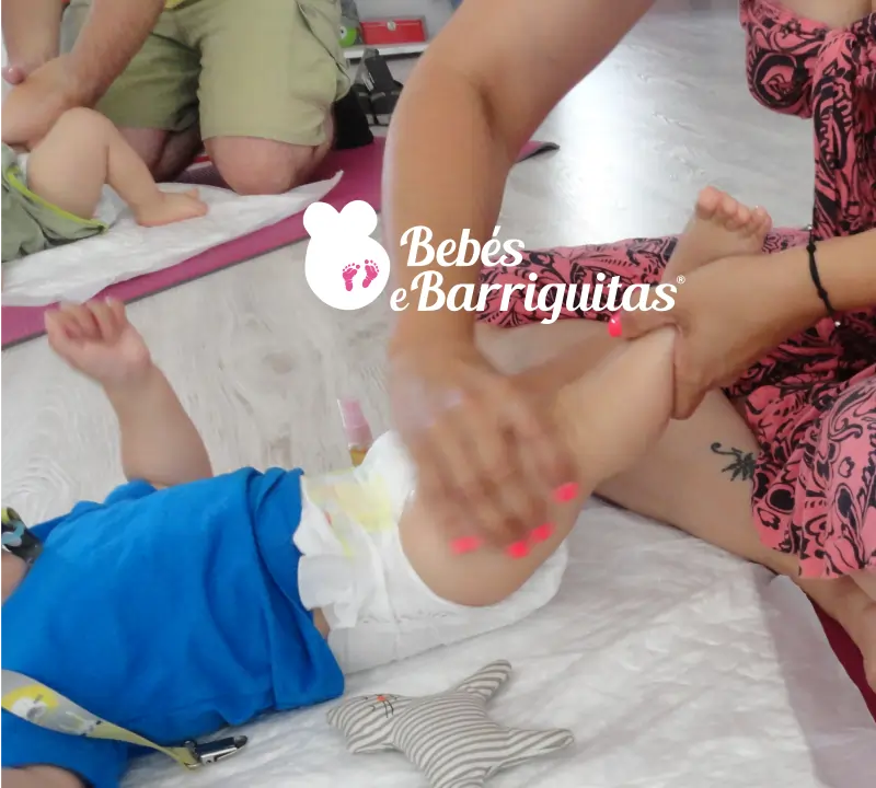 massagem do bebé